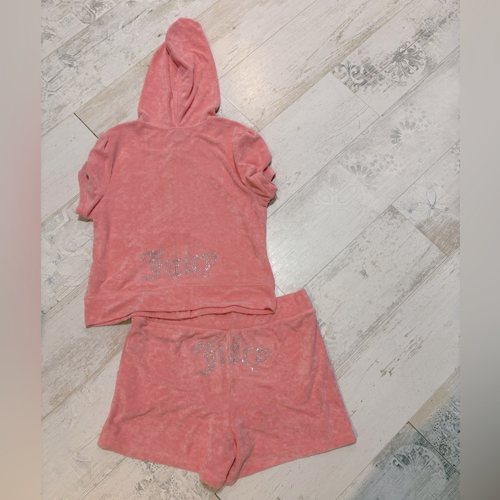 Juicy Couture Terrycloth Matching Set size Large NEW